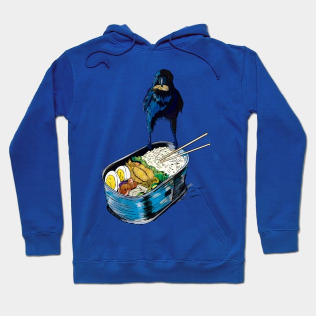 Bento crow Hoodie by Shadowsantos